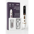 GQRT Smart LCD Beauty Pen – Lightweight Cordless Rechargeable Skincare Device for Facial Cleansing & Blackhead Removal with Bonus Tweezers. Optional SKU: Visual Pore-Checking Blackhead Device (No Tweezers), Ideal Gift for Her.