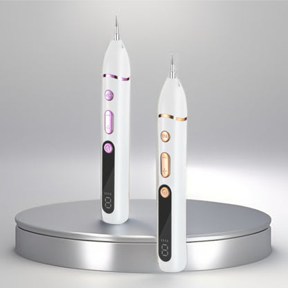 GQRT Smart LCD Beauty Pen – Lightweight Cordless Rechargeable Skincare Device for Facial Cleansing & Blackhead Removal with Bonus Tweezers.
